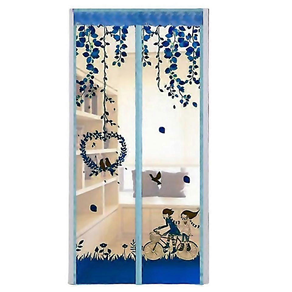 For Magnetic Screen Door Retractable Mesh Net Pet Patio Hands Free Mosquito Magic
