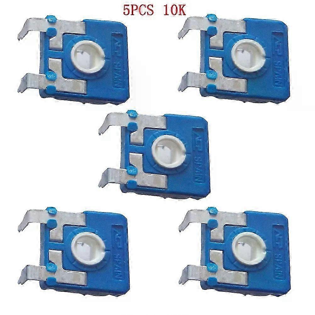 5PCS 10K/100K Vertical Adjustable Potentiometer 14MMX14MM CA14NV175 10K Ohm 100K Ohm Vertical Potentiometer Switch