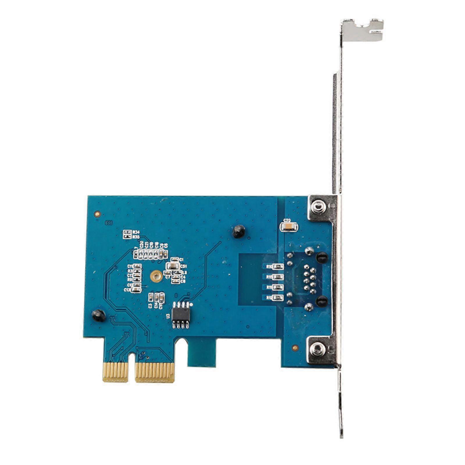 2.5Gbps Gigabit PCIe Ethernet Networking Card RTL8125B Chip PCIE X1 to RJ45 LAN Port PCIe Installation Networking Card Multicolor