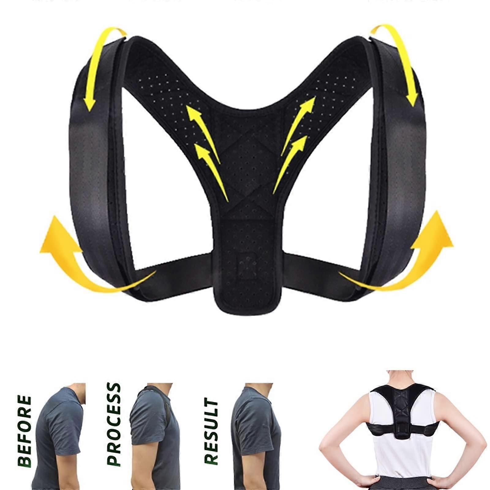 Back Corrector Posture Belt For Humpback, Invisible Back Support, Adjustable Unisex, For Children And Adults