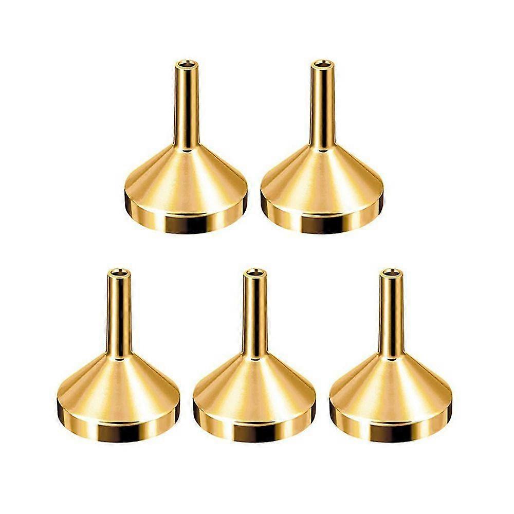 Small Mini Funnel Silver Gold Liquid Separation Tool Canning Kitchen Tools  Perfume