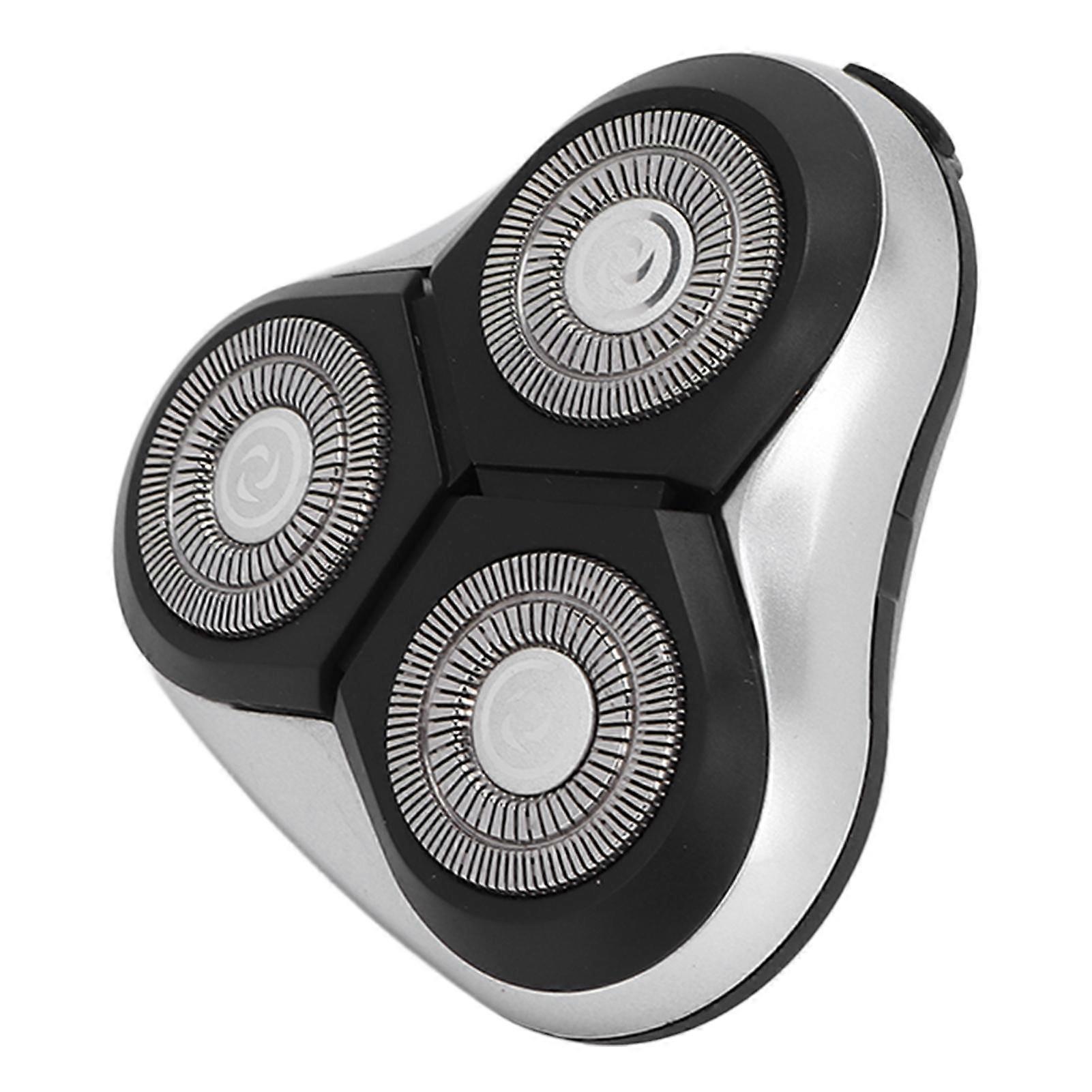 Replacement Electric Shaving Head 360 degrees  Floating Double Shaving Rings Head Electric Razor Replace