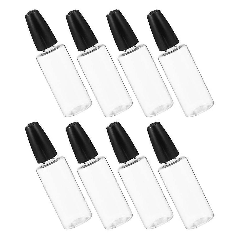 Oil Squeeze Bottle for Storage Use 8Pcs Needle Tip Applicator Plastic Bottles