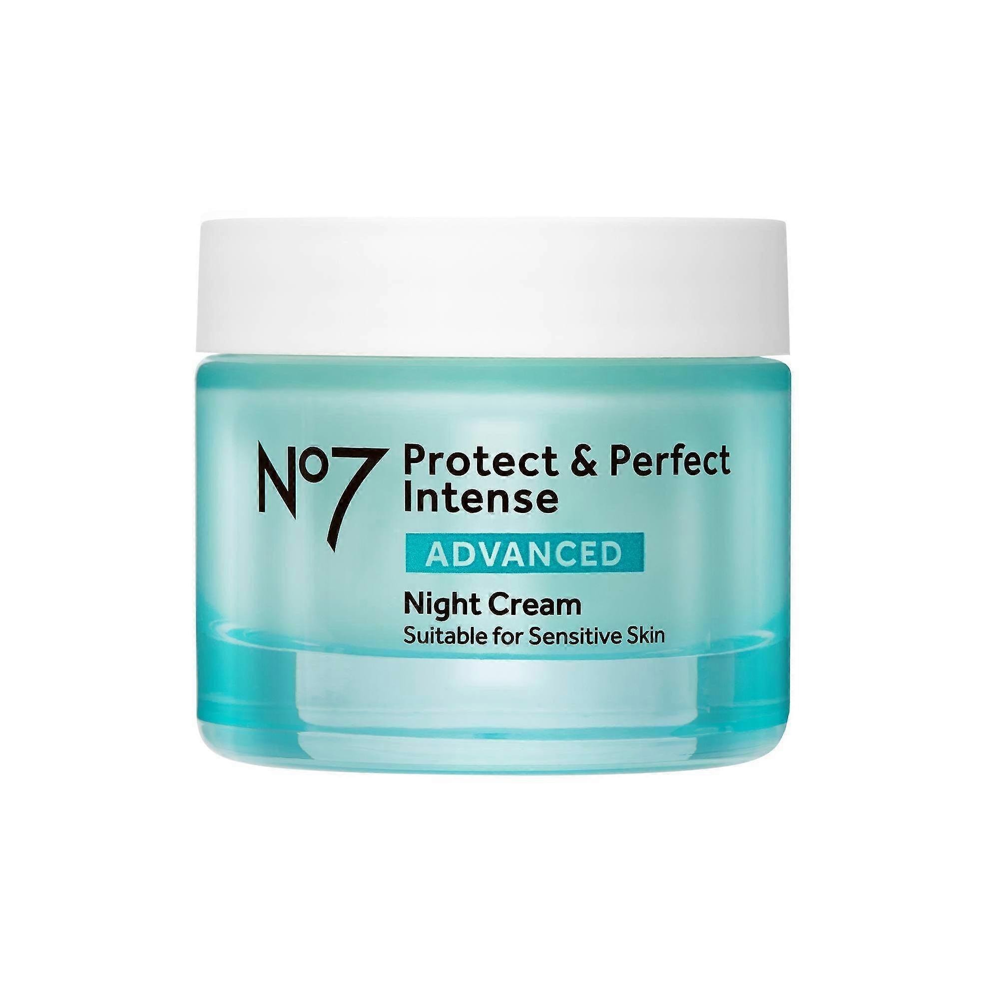 No7 Protect & Perfect Intense Advanced Moisturizer Night Cream, 1.69 Oz