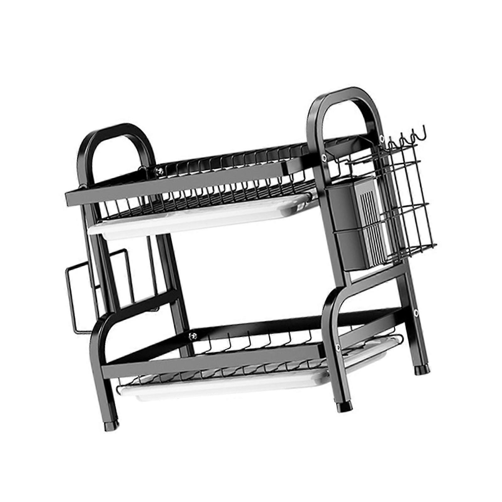 Convenient Sturdy Iron Art Kitchen Shelf for Storing Cookware and Tableware Accessory for Culinary Enthusiasts Multicolor