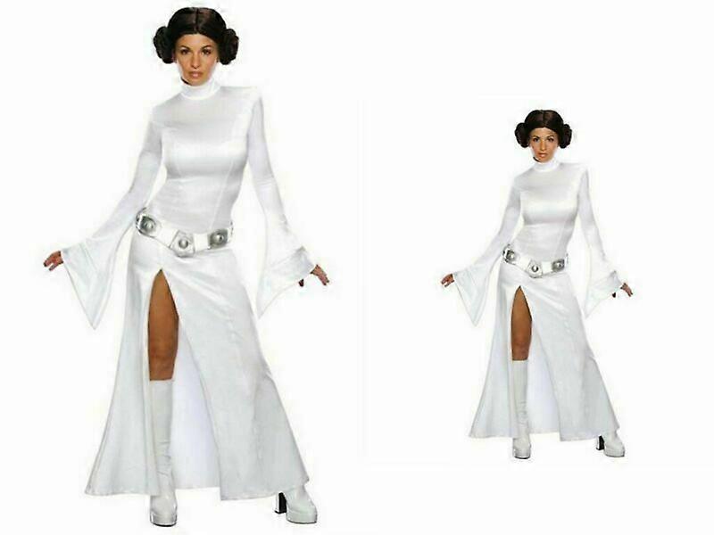 open lace back dress Star Wars Princess Leia Girl's Costume Dress Kids Fancy Dress Party Co —  Vanilla Underground main image 0