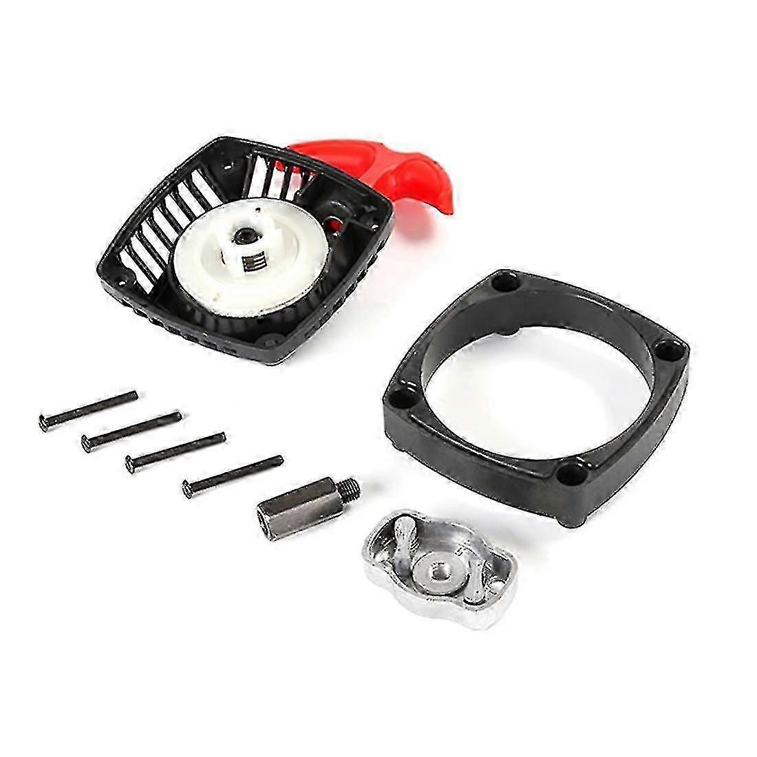Easy Pull Starter Set For Zenoah Rovan Engine 23/26/29/30.5cc, Red