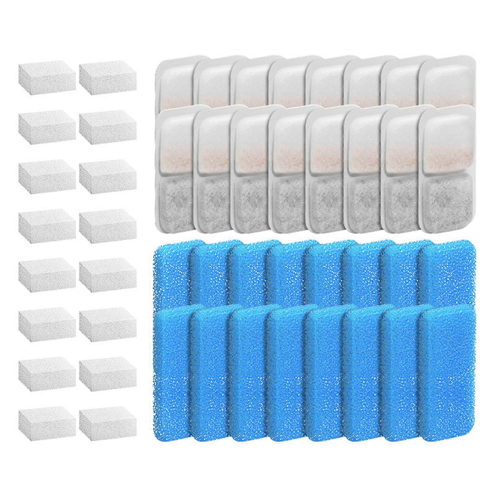 8/12/16 Pack Replacement Filters Rectangle Provide Refreshing Water for Pet Fountain Optimizes Your Pet Drinking Routine Multicolor