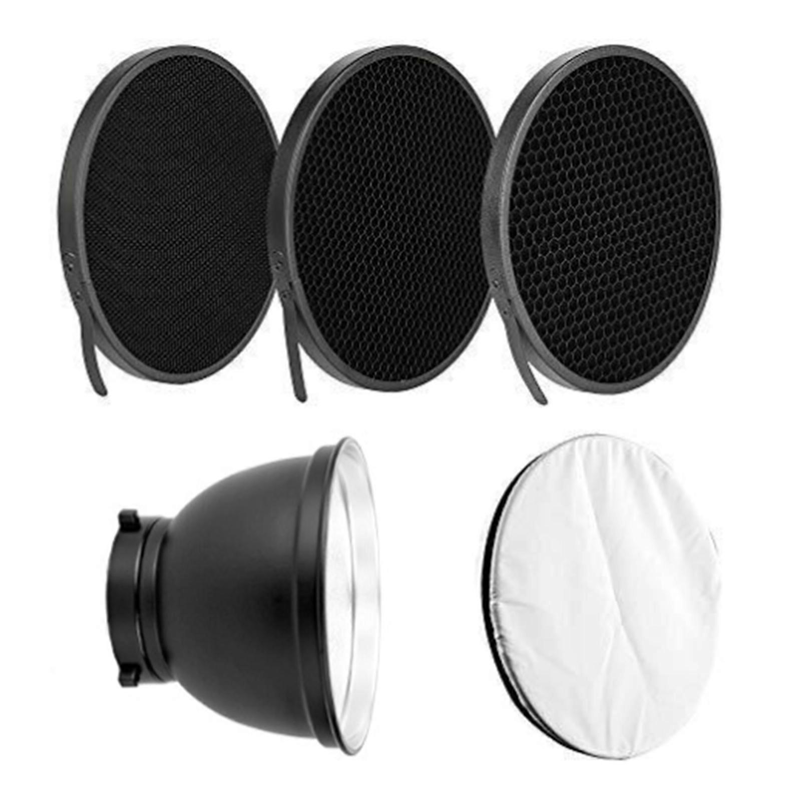 Photography Light Reflector Soft Diffuser Cloth for Baorong Mount 7inch 180mm Standard Studio Strobe Reflector Flash Multicolor