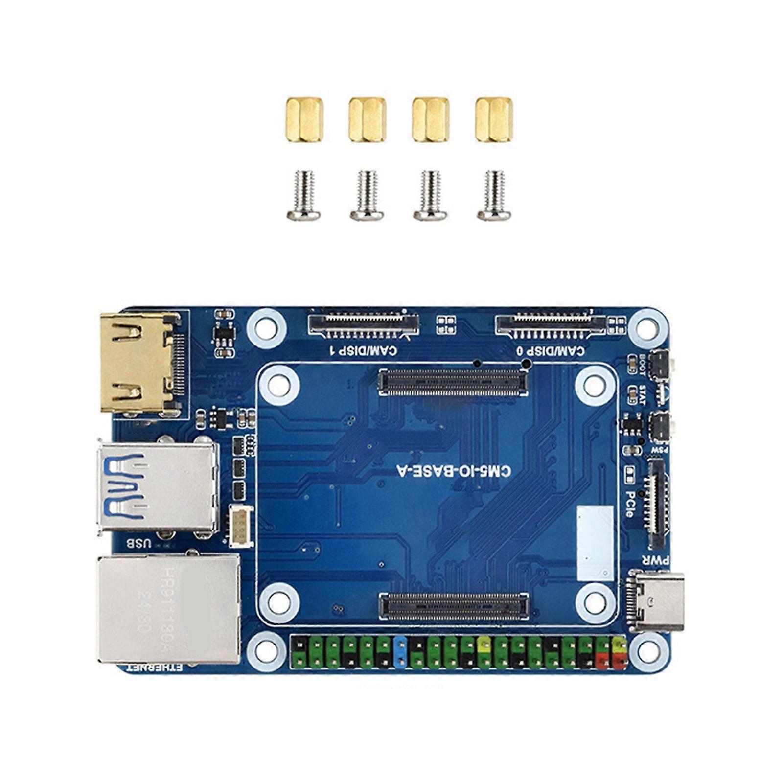 Compute Module 5 Mini Expansion Board For RPi Education and Home Automation Projects with 40P GPIO Support Multicolor