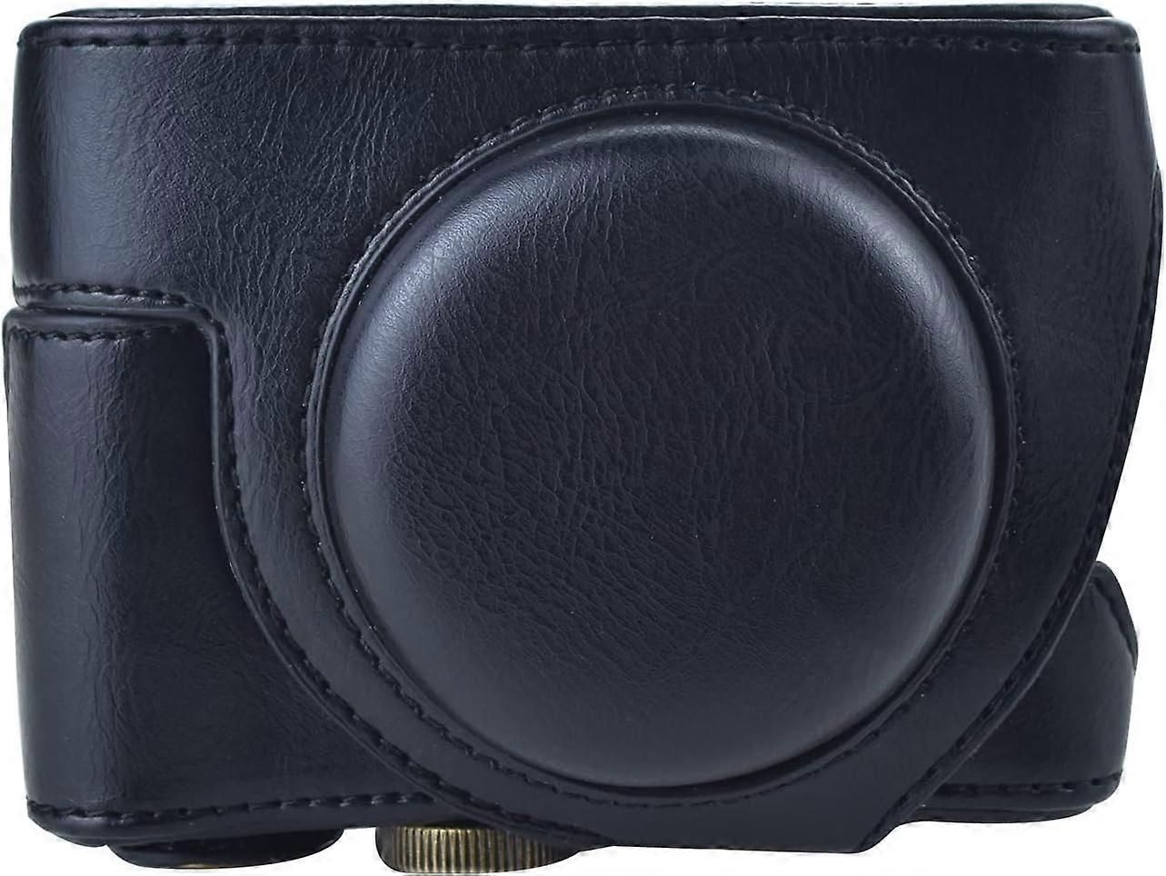 Rieibi ZV1 Case - Vintage  Leather Camera Case