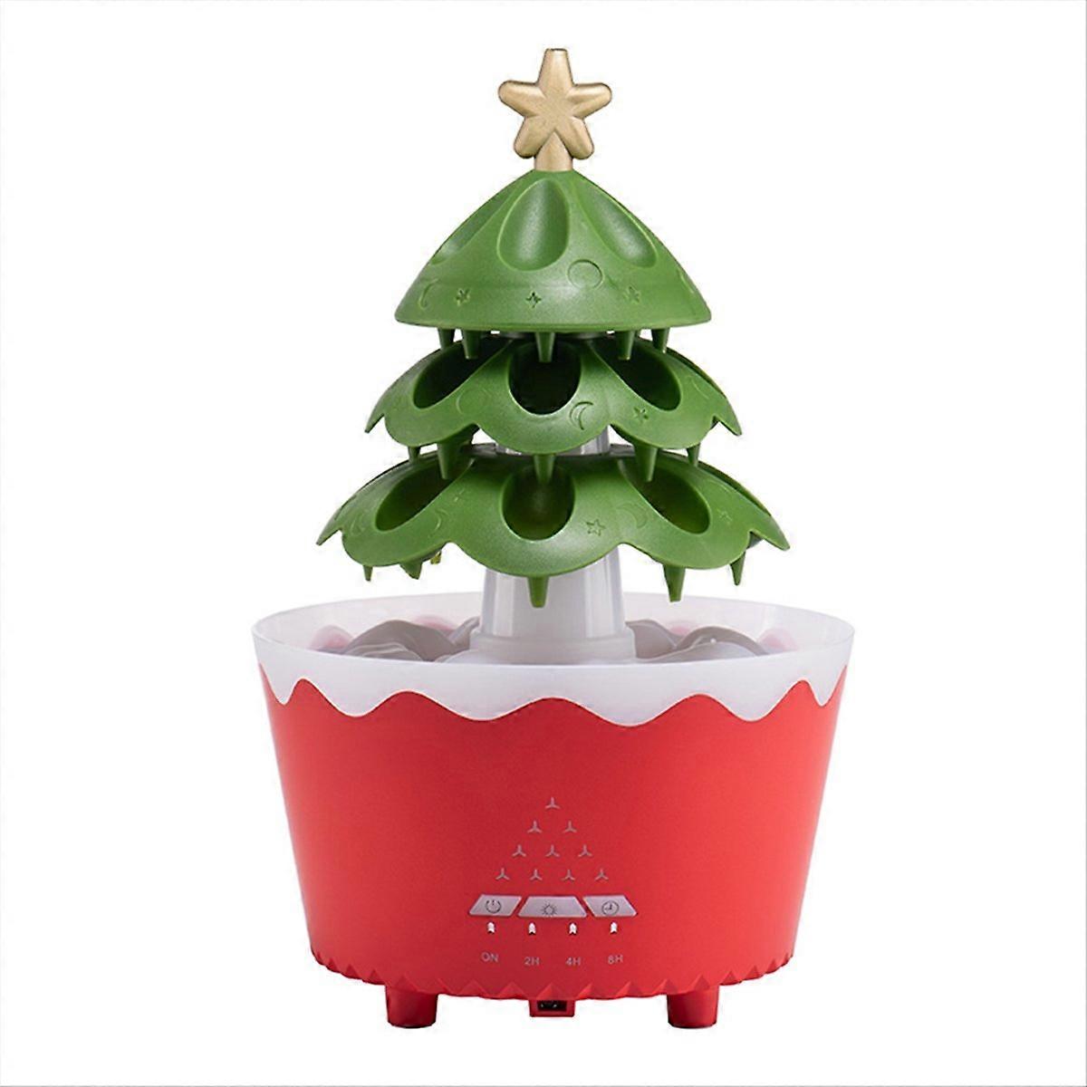 Christmas Lucky Tree Essential Oil Aromatherapy Machine EU Plug