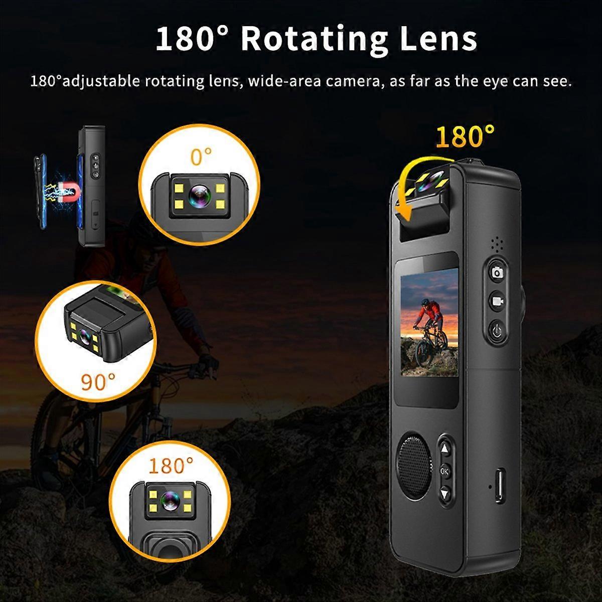 CS11 Mini Camera LED Back Clip Portable Digital Video Voice Recorder