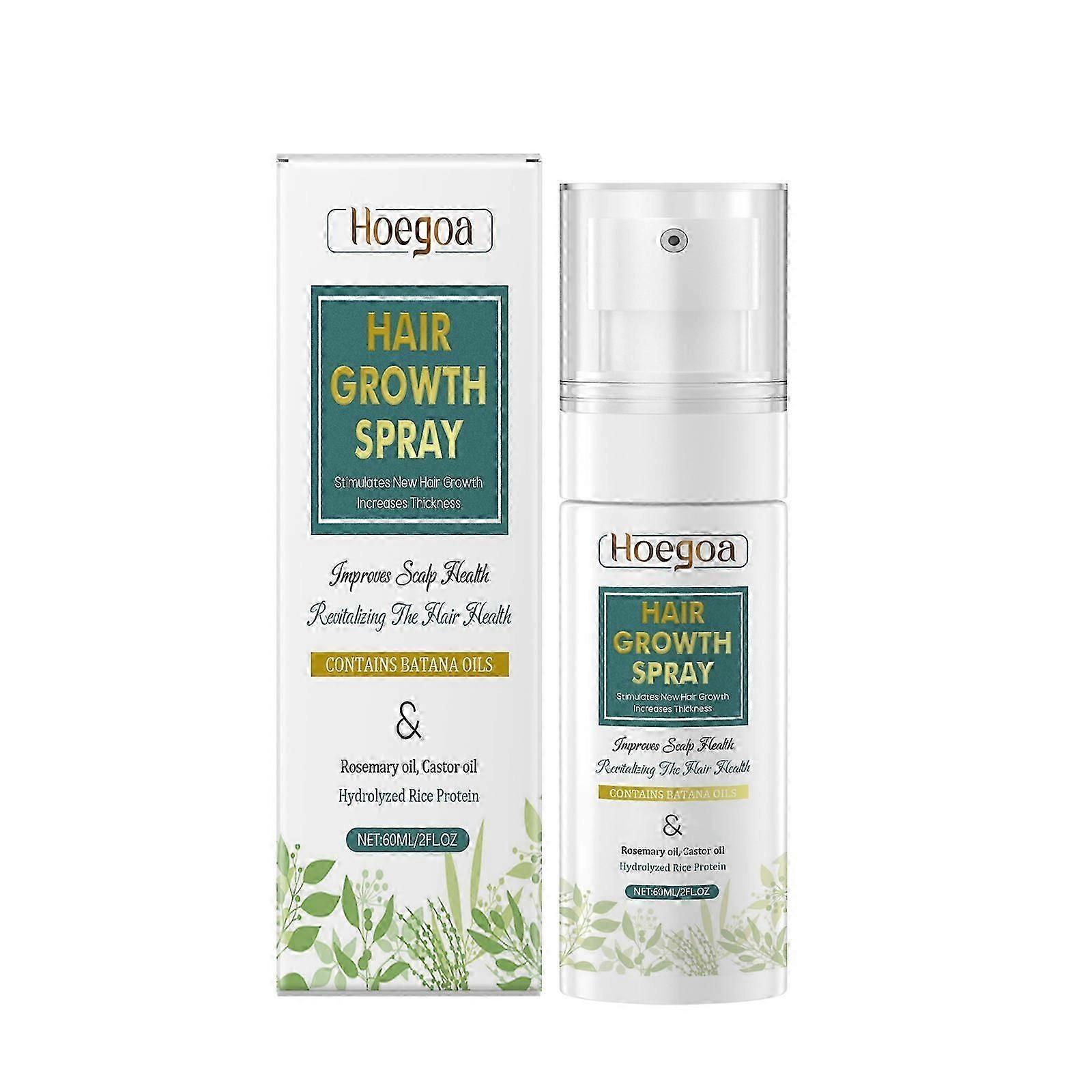 Moisturizing Hair Growth Spray with Castor Oil