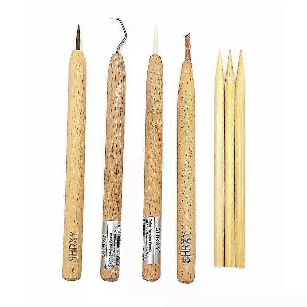 Conservator Cleaning Pencils Clean Conservator Tool for Coins and Artifacts Set