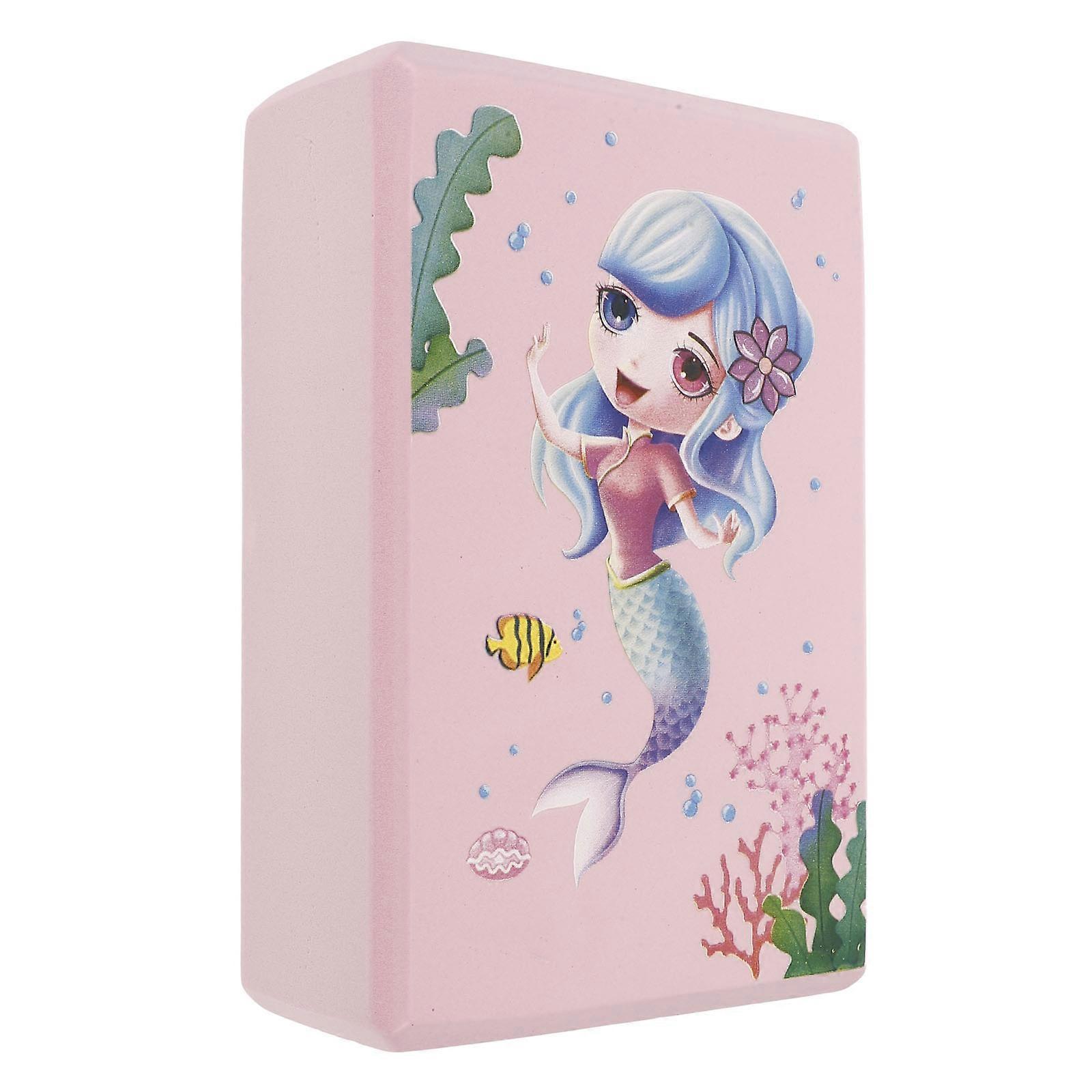 Eva Yoga Brick Pink Yoga Block for Exercise Aid