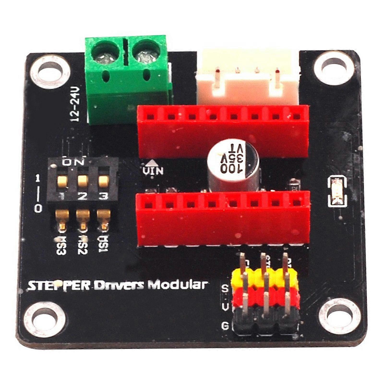 42 Stepper Motor Driver Expansion Board A4988 3D Printer Control Shield Module Motor Driver Expansion Board Multicolor