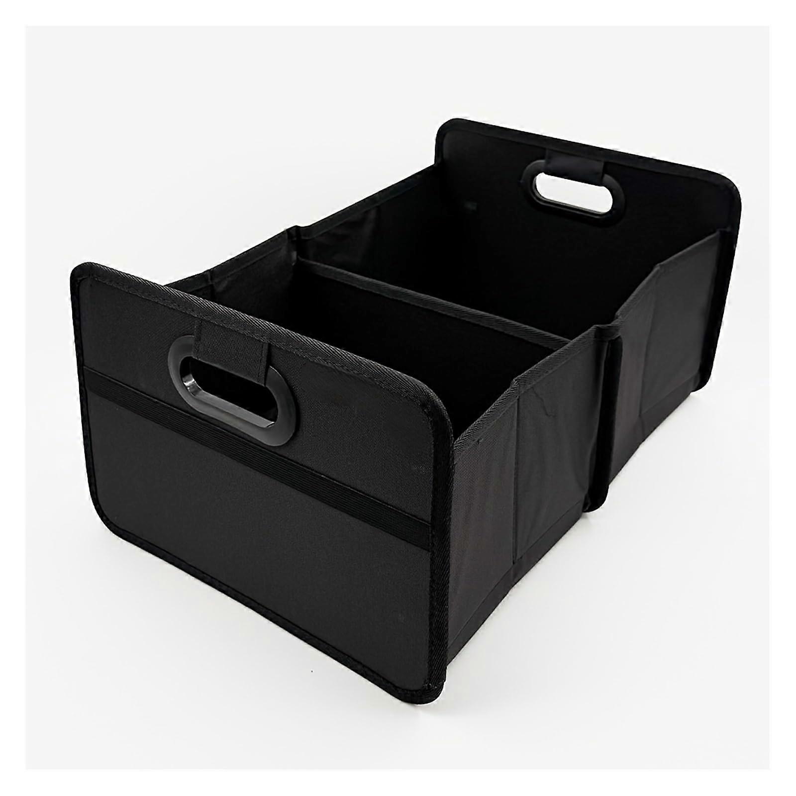 Large Capacity Foldable Car Trunk Organizer with Multiple Compartments and  Lid for SUV Truck Van