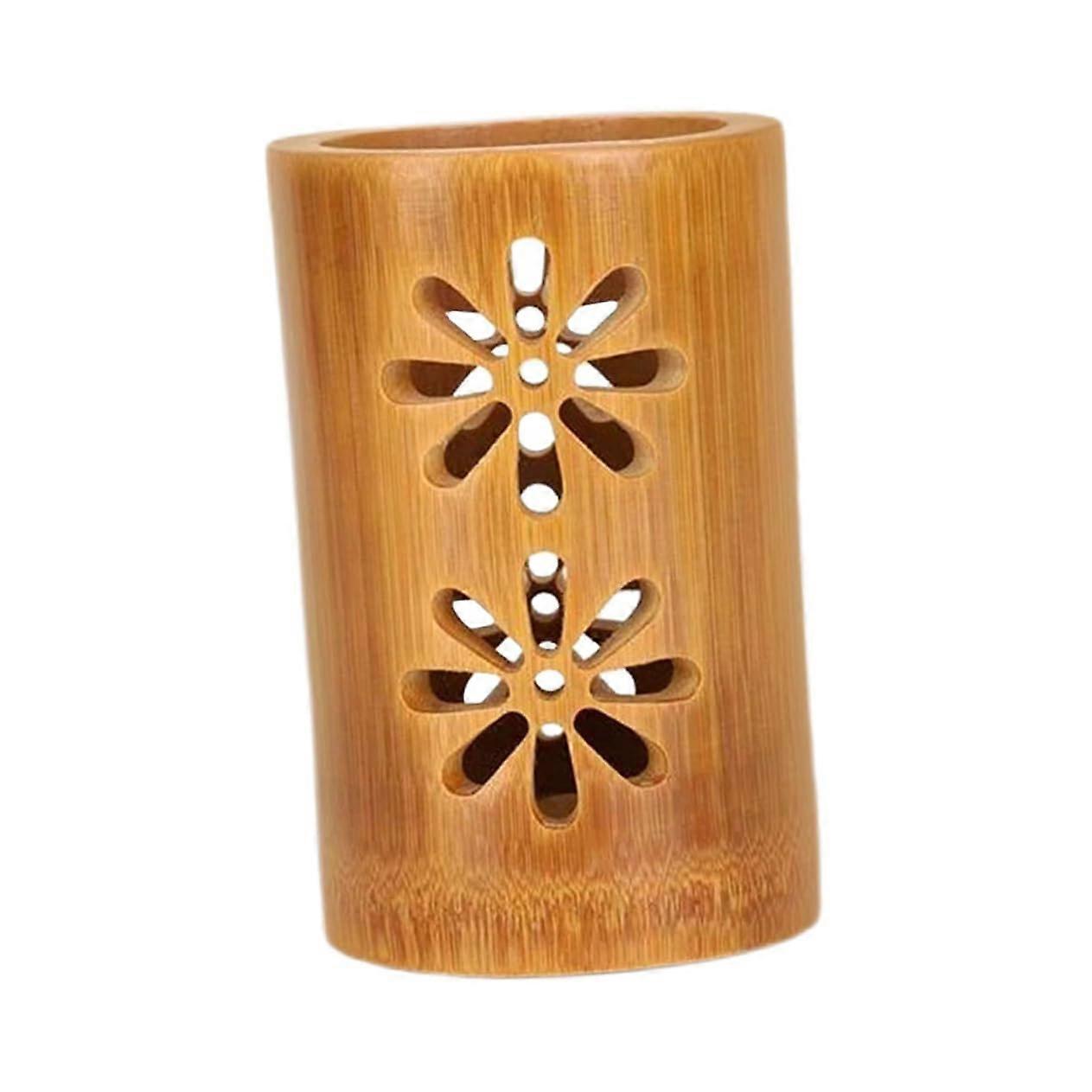 Kitchen Utensil Holder Bamboo Chopstick Organizer MultiPurpose Durable Plastic Countertop Storage