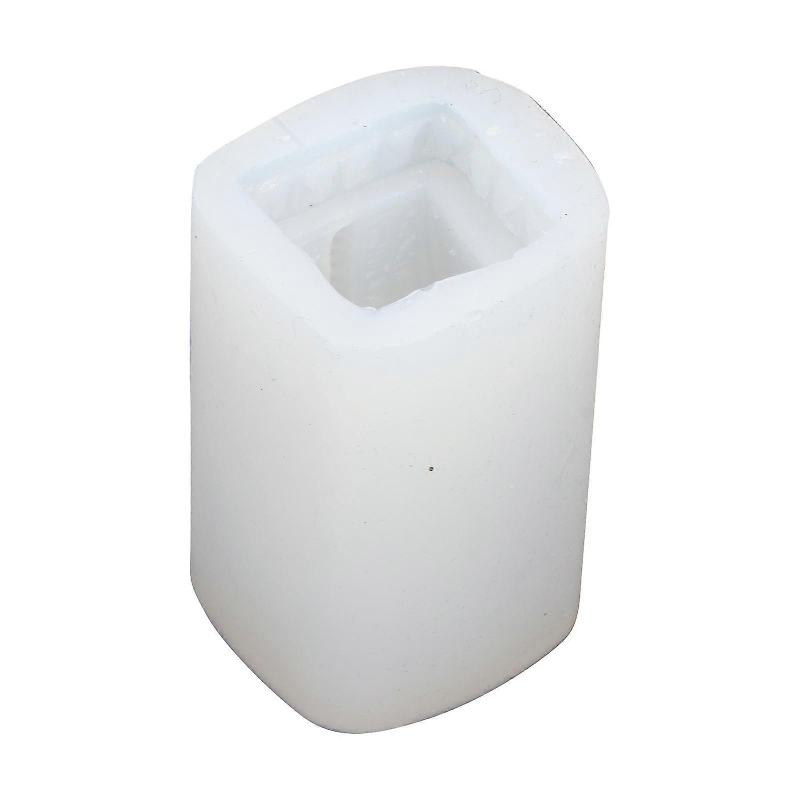 Handmade Lion Head Human candle Mold Creative Aromatherapy Supply White 1Set