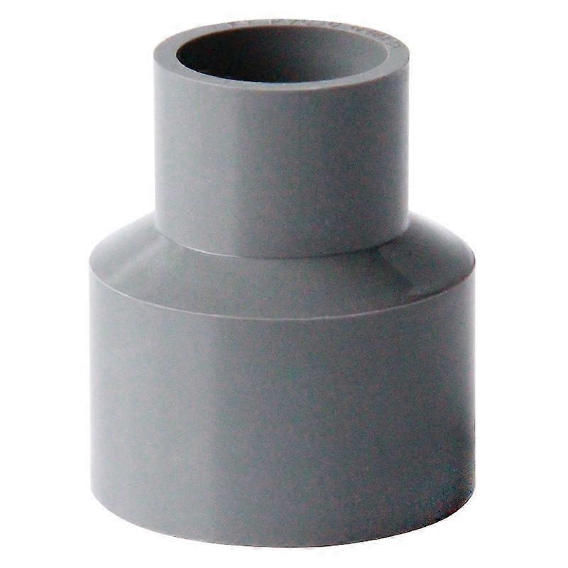 Sourcing map 75mm x 50mm PVC Pipe Reducer Fitting Coupling Hub by Hub