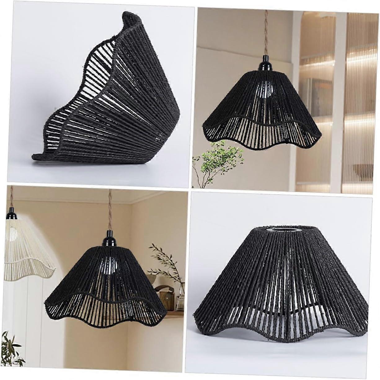 Woven Chandelier Lampshade with Durable Design for Warm Ambient Glow and Versatile Interior Fit