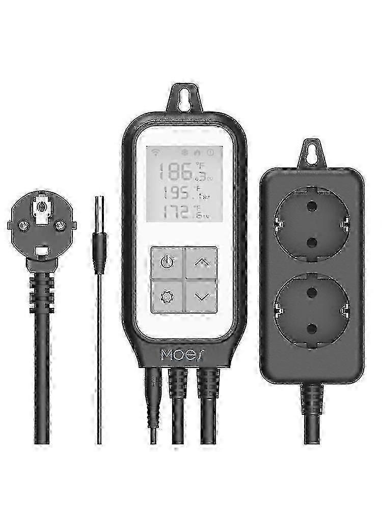 Tuya Smart Aquarium Digital Thermostat Wifi With Temperature Sensor Work With Heating