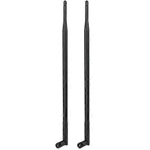 2.4G WiFi Antenna 12dBi Tilt And Swivel RP SMA 2 Pack For WiFi Card Router PCI Card