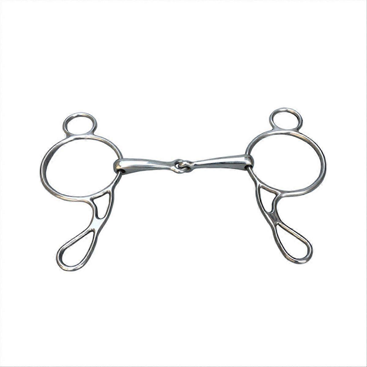 Horse Bit Ring Snaffle Bit Horse Mouth Bit for Equestrian Training Equipment