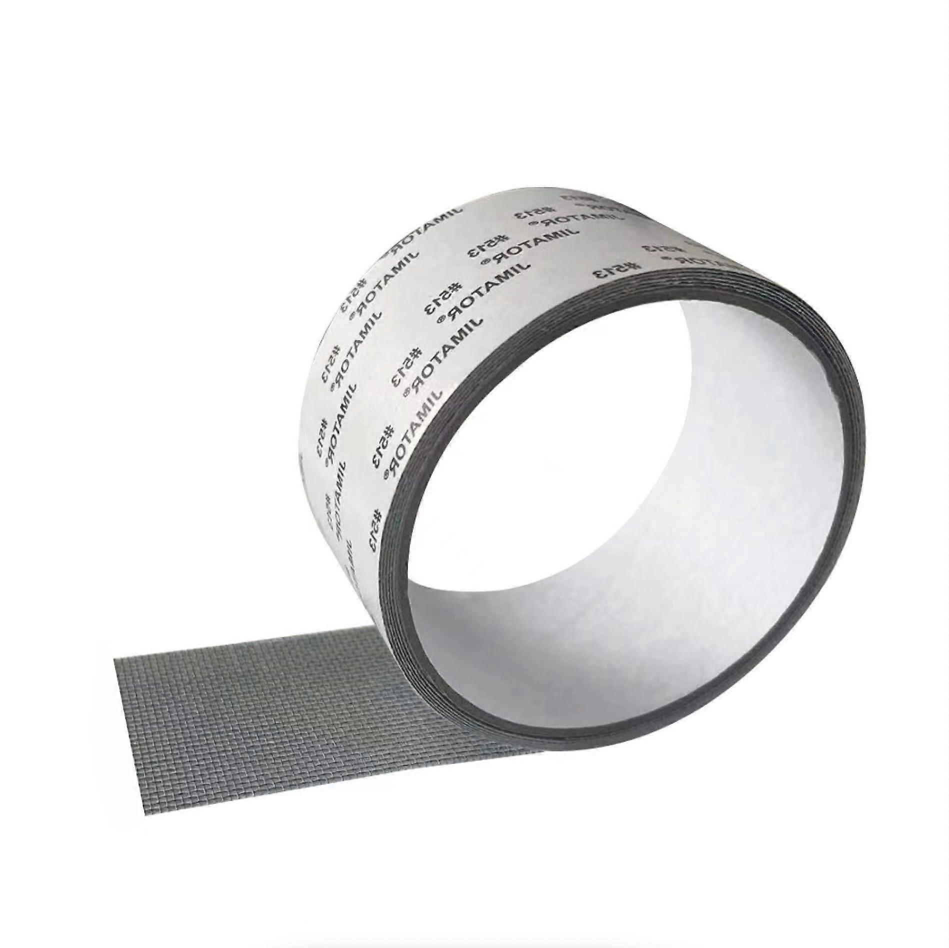 Screen  Tape Black Mesh for Quick Window Fix, Insect Protection, Easy DIY Patch for Doors