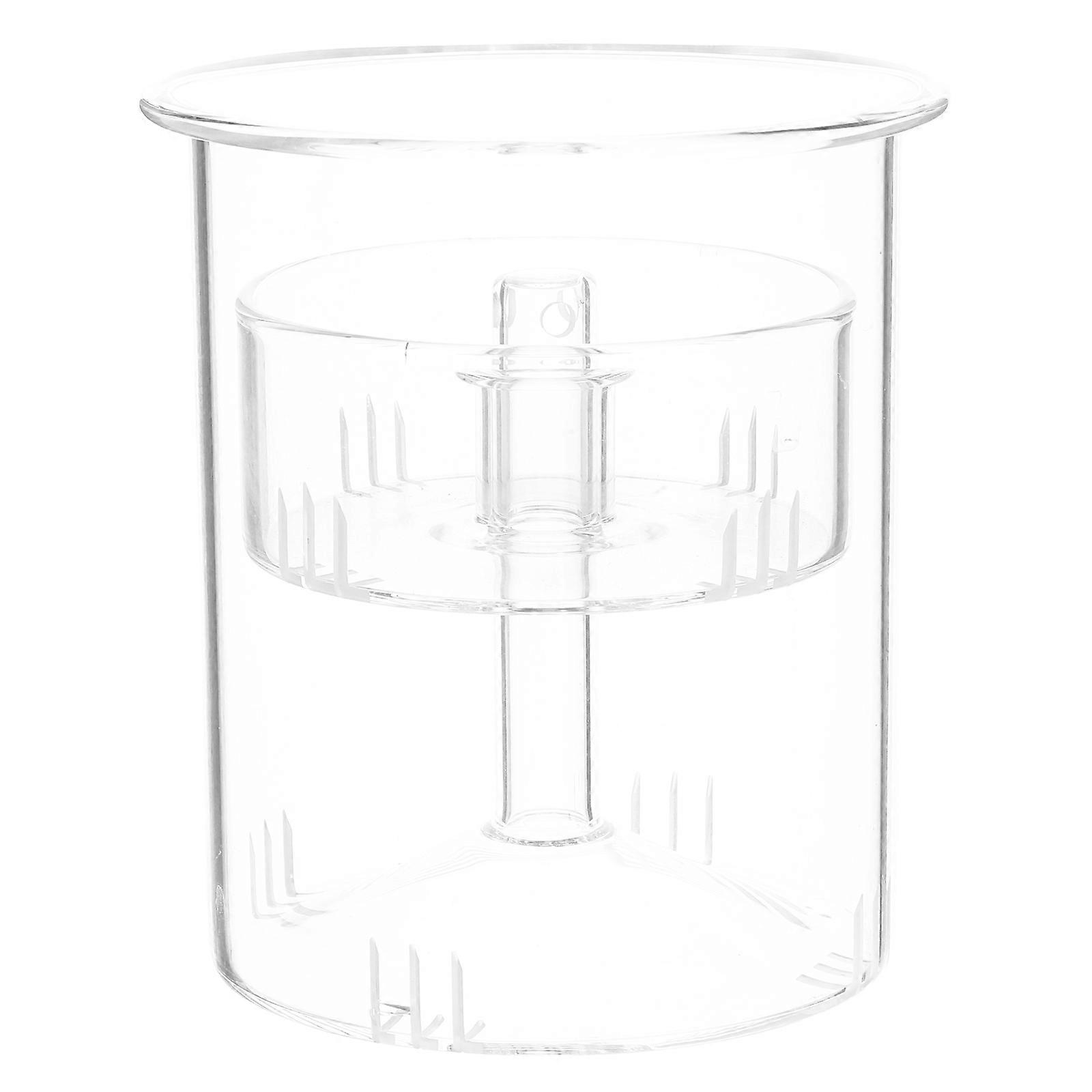 Glass Tea Infuser Tea Making Accessories for Steeping 1Set Transparent