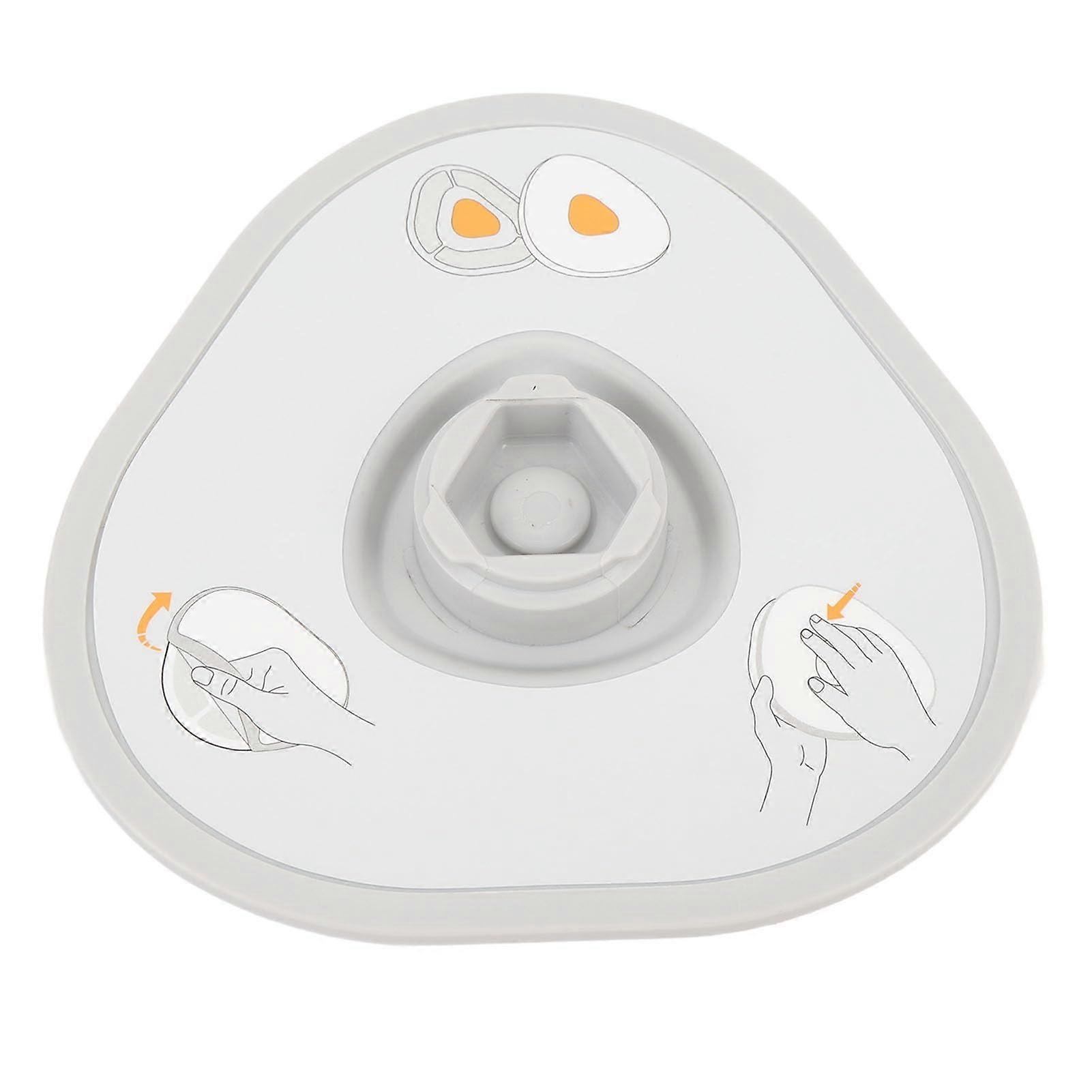 Robot Vacuum Mop Pad Holder Replacement with Stable Locking for J3 J4, Durable ABS Plate