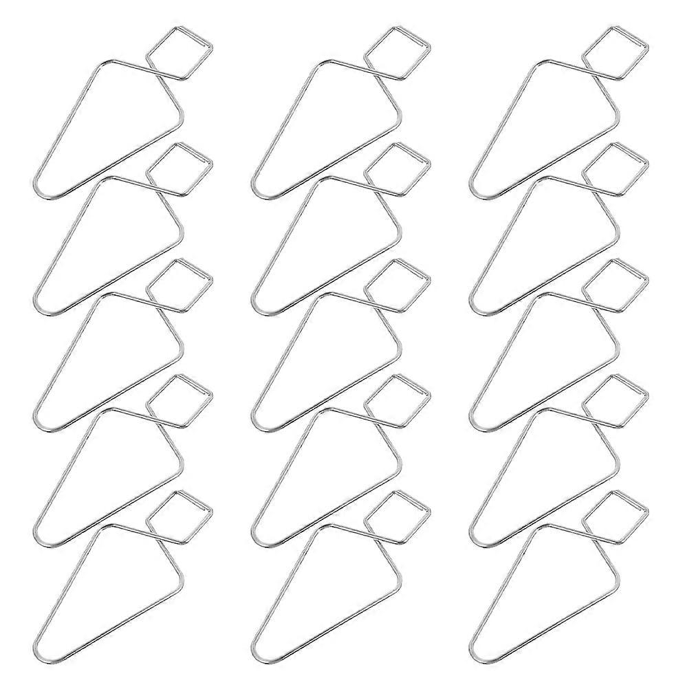 Ceiling Hook Clips Silver Steel for Hanging 30Pcs Drop Ceiling Tile Hooks