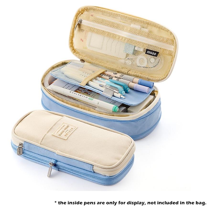 School Students Large Capacity Pencil Case Pencil Cases Pen Case Supplies Pencil Storage Bag Box Pencils Pouch Stationery