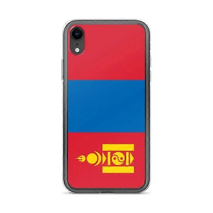 Phone Case – Mongolia Flag – Compatible with iPhone XR – Soft Case – Durable and Shockproof - Silicone - Pixelforma