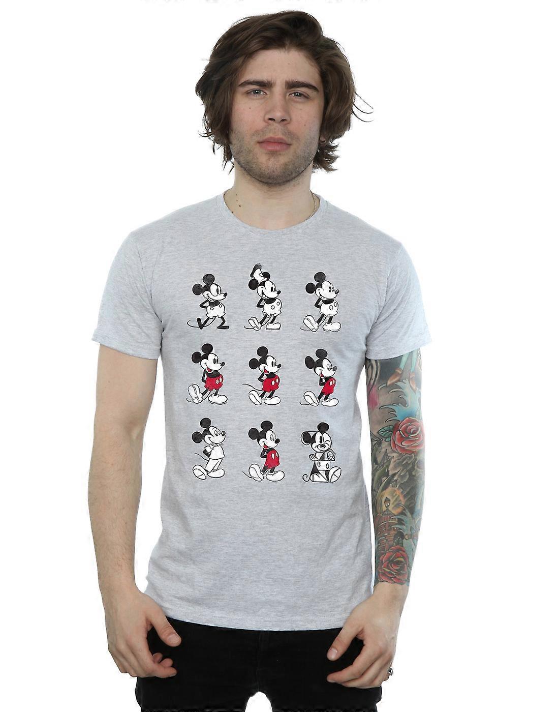 Disney Men's Mickey Mouse Evolution T-Shirt