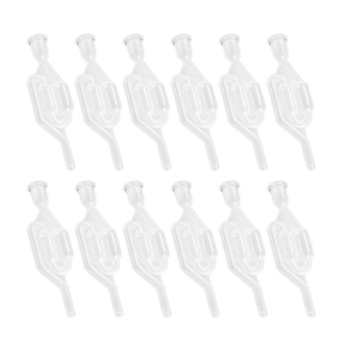 12 Winemaking Check Valves, Winemaking Check Valves, S-Type Brewing and Fermentation Air Locks