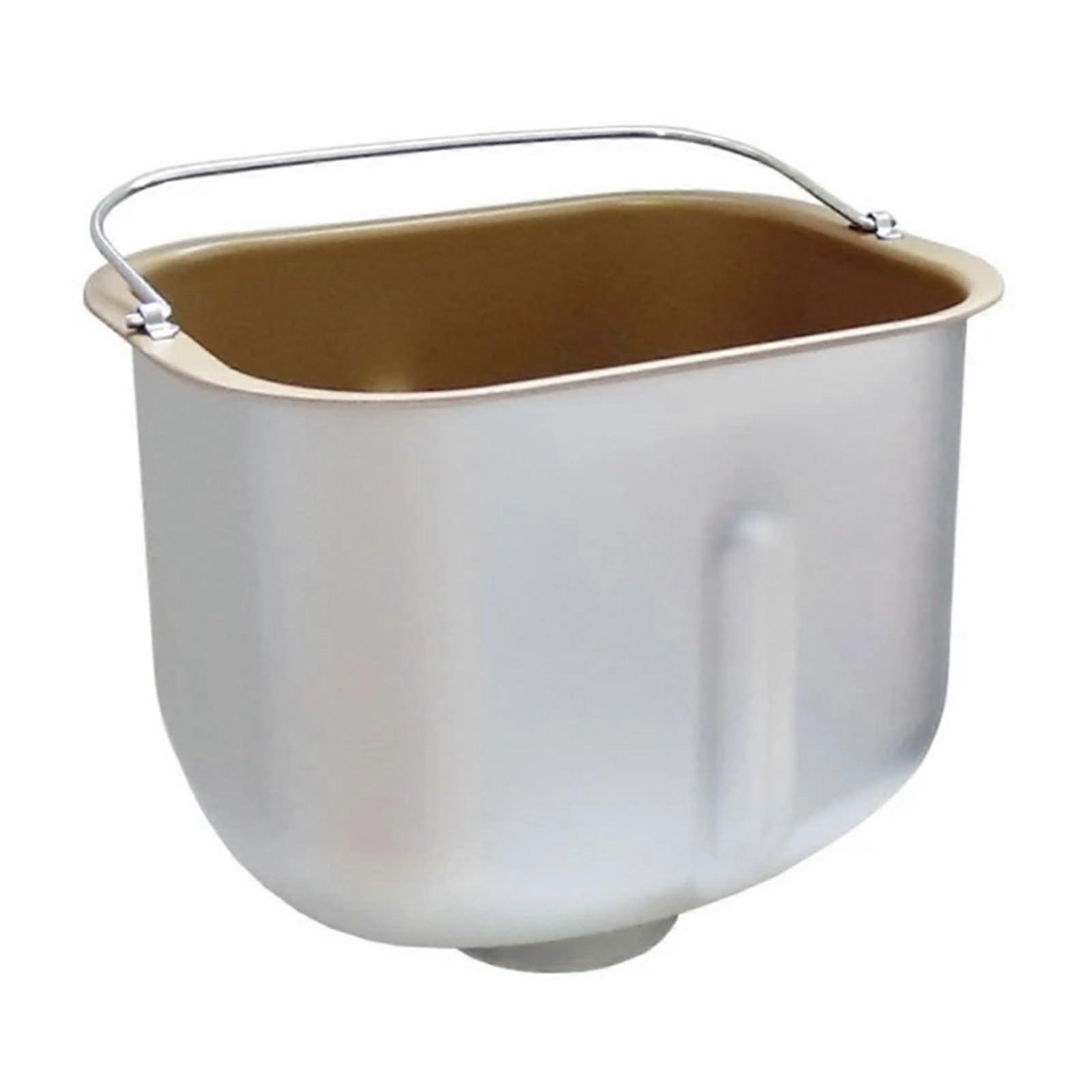 Rectangular NonStick Bread Machine Pan Replacement, Durable Mixing Bucket for Bread Maker