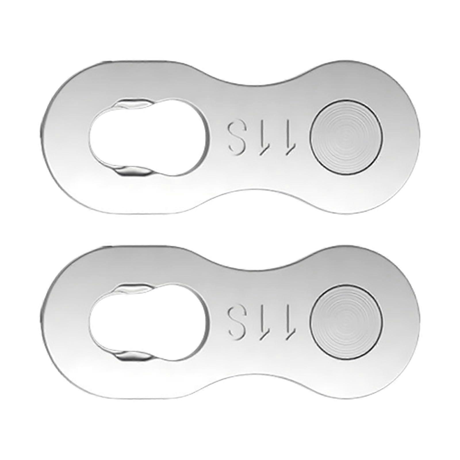 Bike Chain Quick Link Connector Pair, Quick Release Buckle for 612 Speed MultiSpeed Bicycle