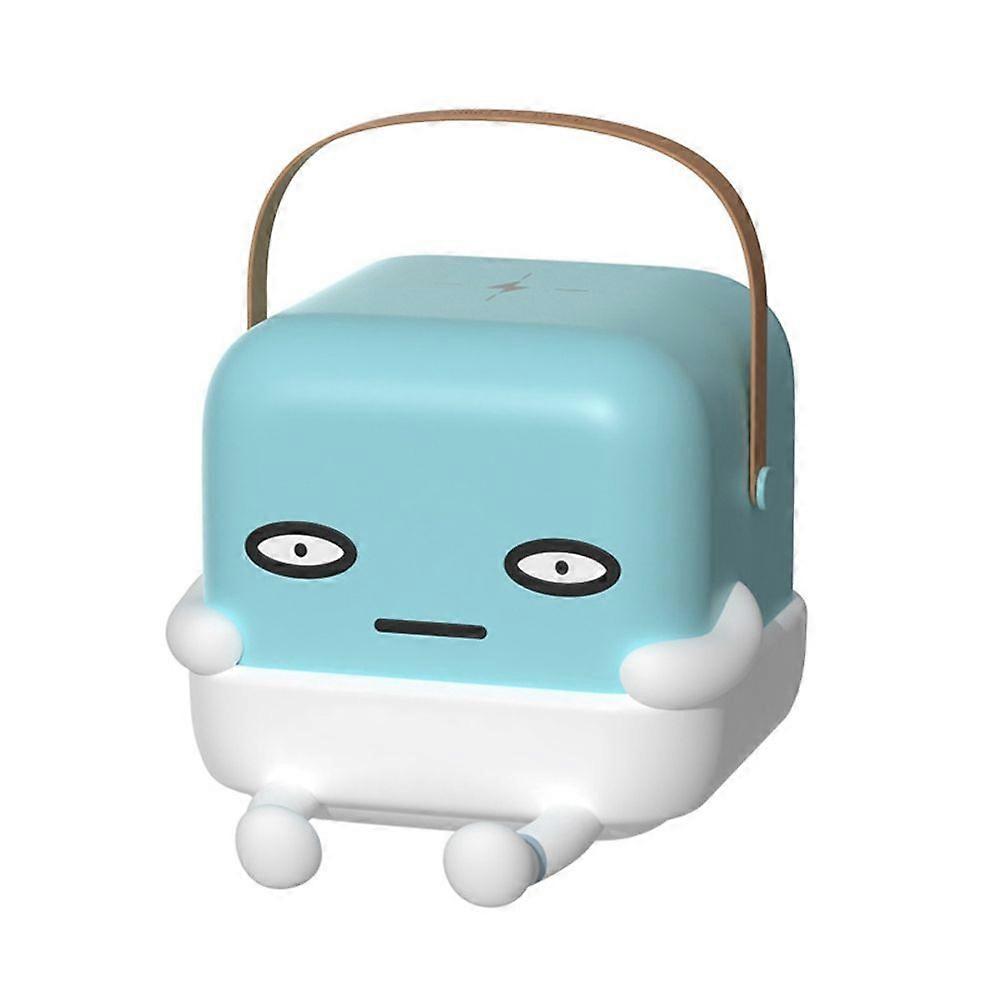 Bedside Night Light, Eye-Protecting Night Light, Timer, Portable, Multi-Functional Ambient Wireless Charging Table Lamp