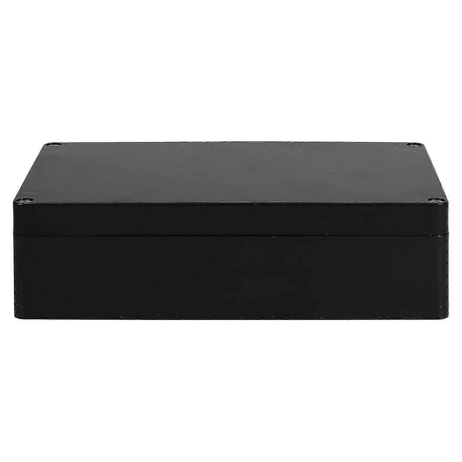 Durable Waterproof Junction Box Black Socket Box for 1 Outdoor Use