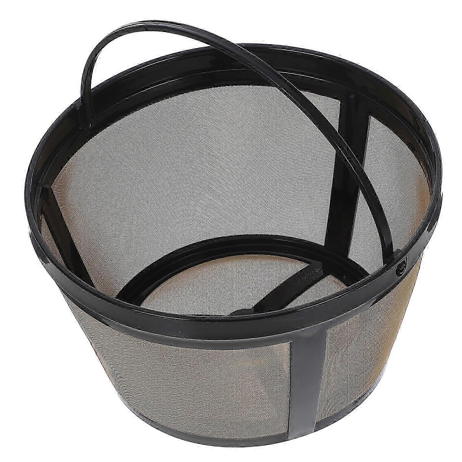 Golden Coffee Filter Basket for Coffeemaker Brewing Nylon Material