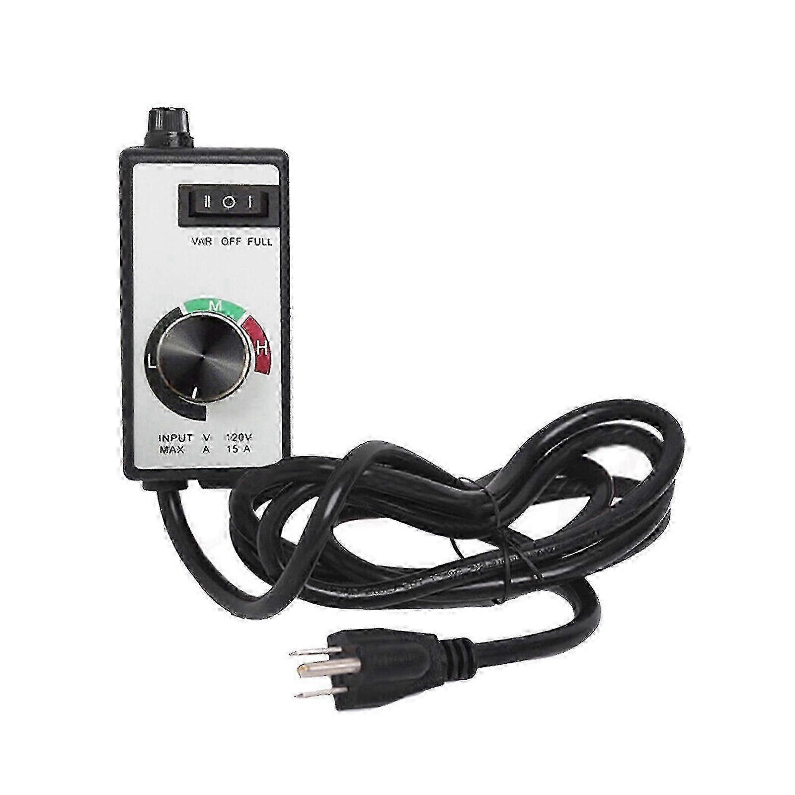 Motor Speed Controller, Knob Variable Speed, 110V/60Hz, Brush Motor Controller