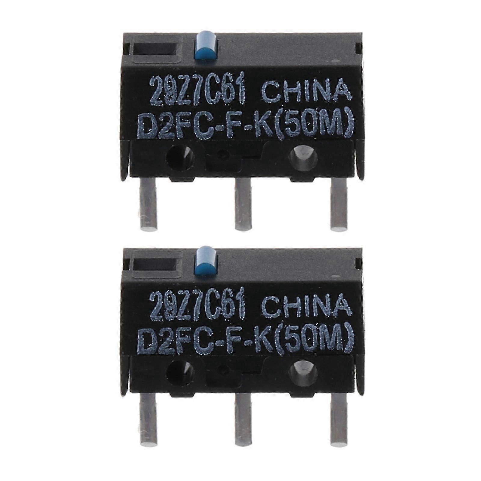 Mouse Micro Switch D2fc-f-k (50m Clicuri) Butonul mouse-ului Blue Dot 2pcs/10pcs