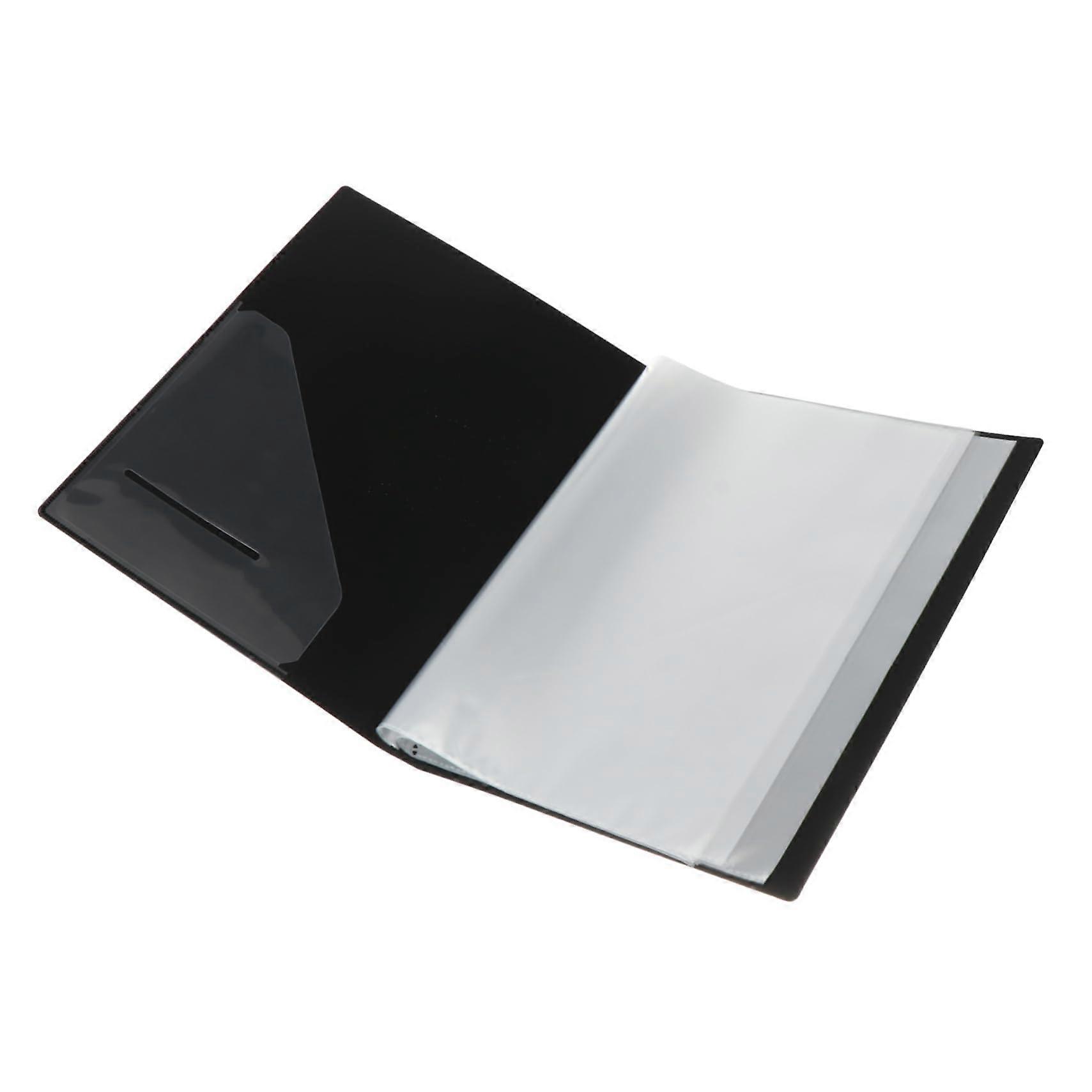 Sheet Music Organizer with 40 Pockets Durable Plastic Folder for Musicians and Document Storage