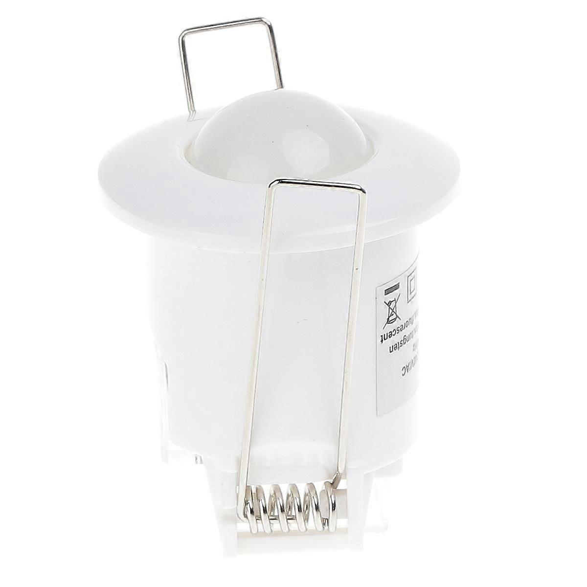 Ceiling Recessed PIR Motion Sensor Infrared Adjustable Detector for Lamp Switch Corridor Warehouse