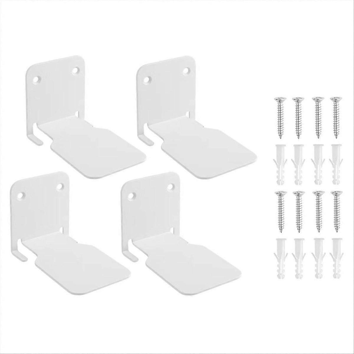 4PCS Floating Bookshelf Floating Book Organizer,B