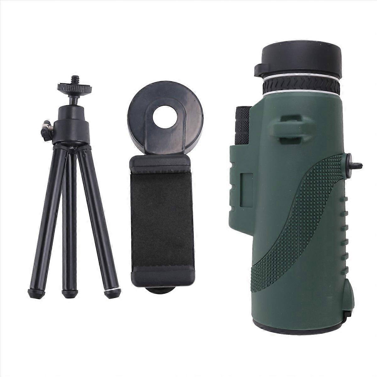 80X100 Telescope Monoculars for Smartphone Adapter, with Tripod