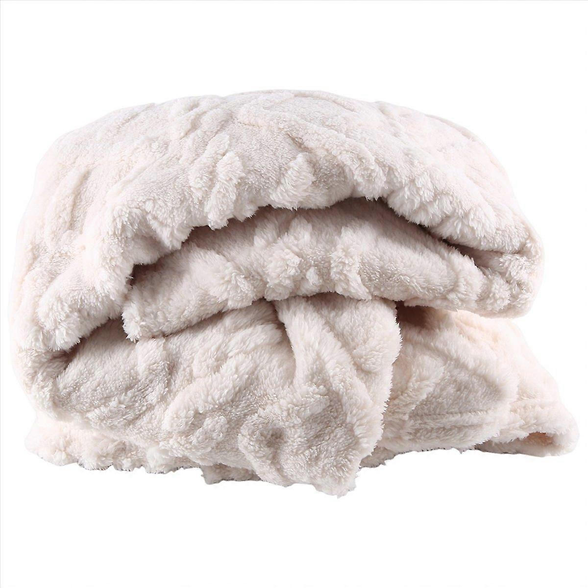 Solid Color, Warm and Superfine Plush Bath Towel Throwing Bath Towel