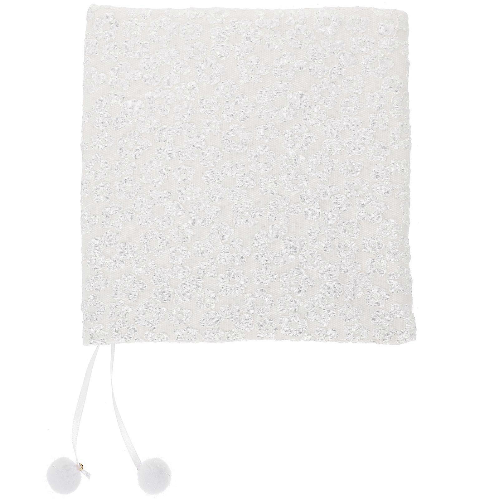 White Notebook Cover for Book Scratch-Proof Protective Sleeve